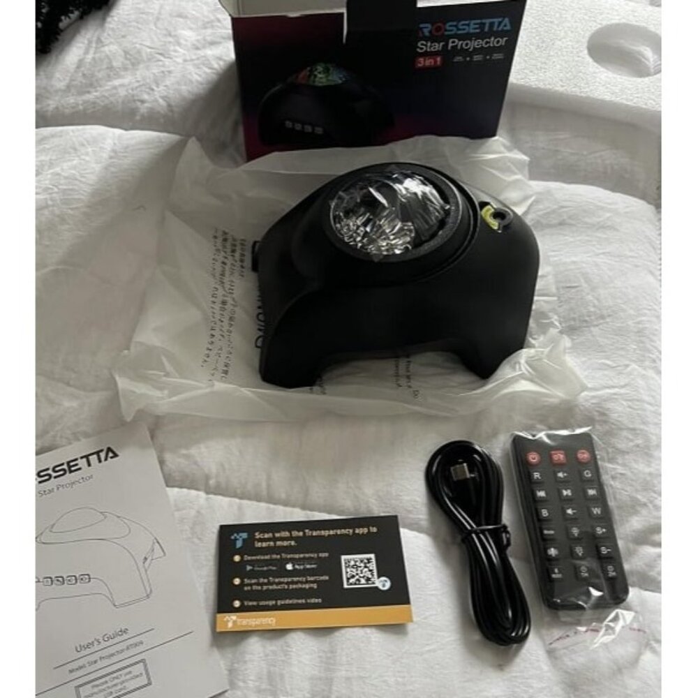 New Galaxy Projector, Star Projector Light for Bedroom, Bluetooth Speaker